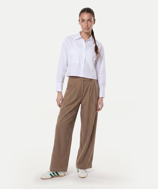 Camisa Para Mujer Blanco