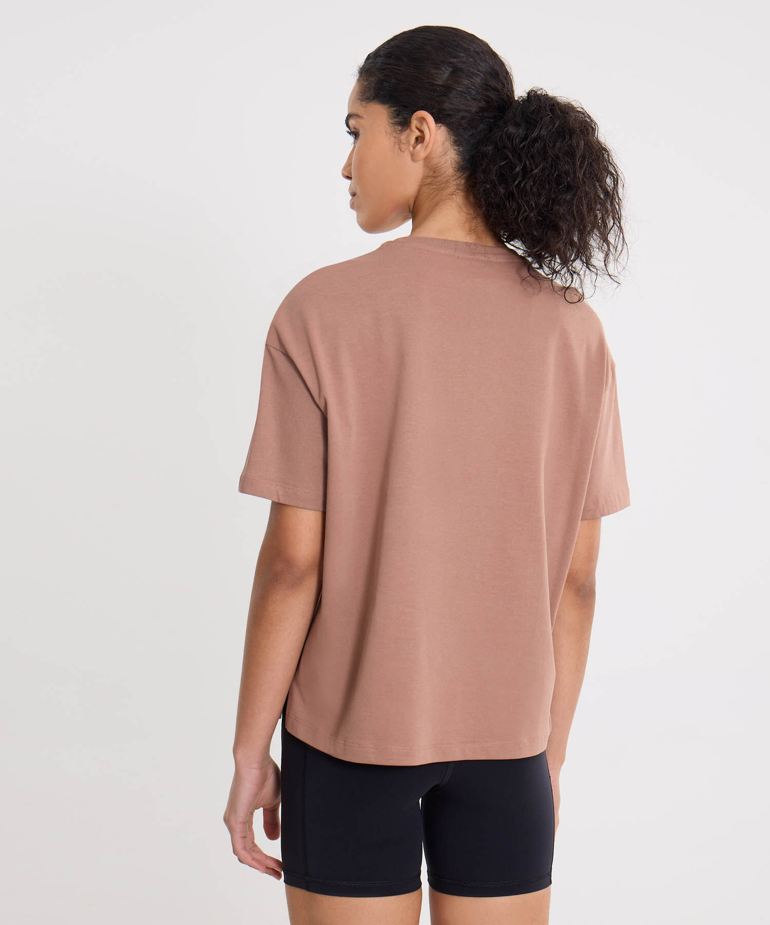 Camiseta Para Mujer Cafe