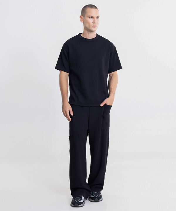 Pantalon Para Hombre Negro image number null