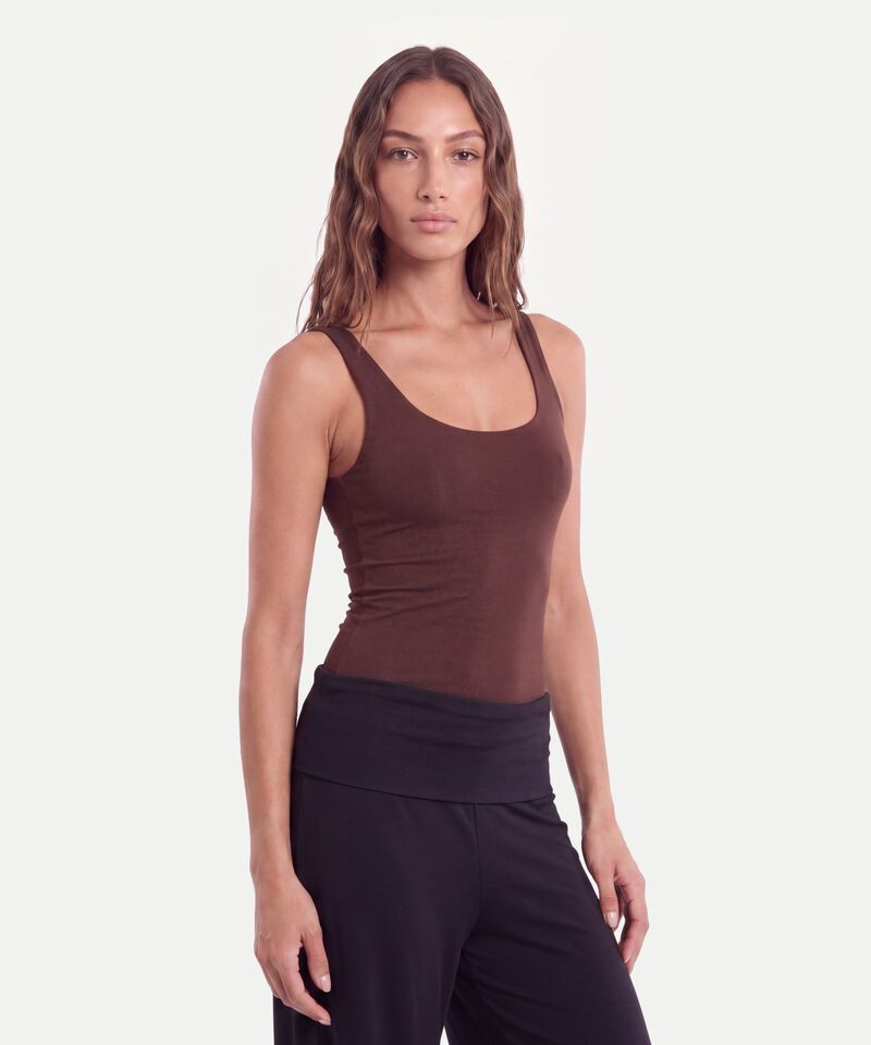 Camiseta Para Mujer CafeOscuro