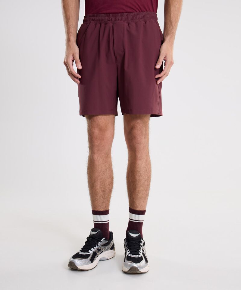 Bermuda Para Hombre Vino