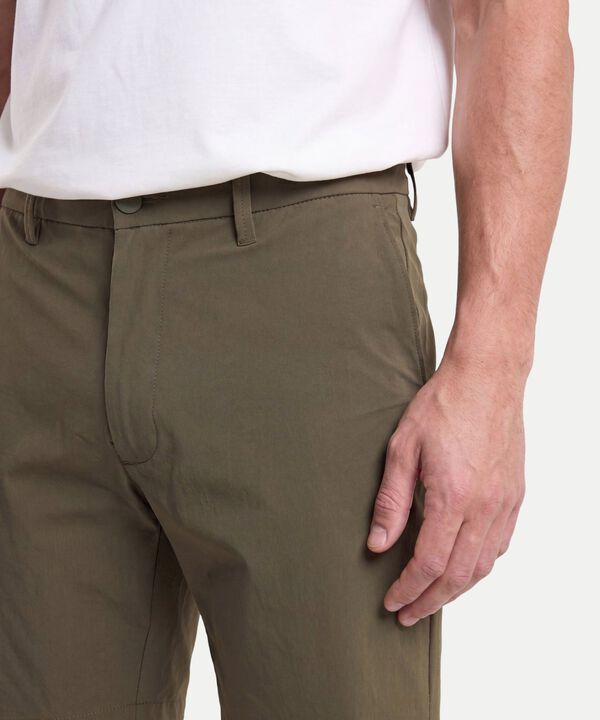 Bermuda Para Hombre VerdeOscuro