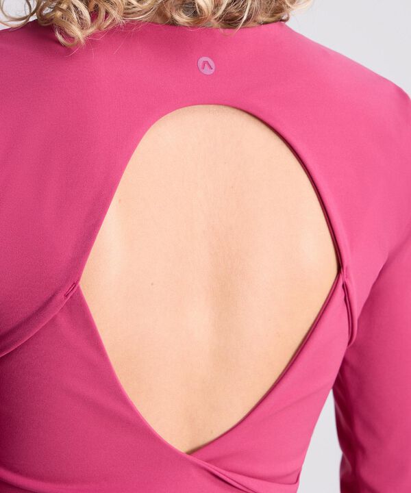 Camiseta Para Mujer Fucsia image number null