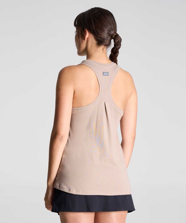 Camiseta Para Mujer Beige