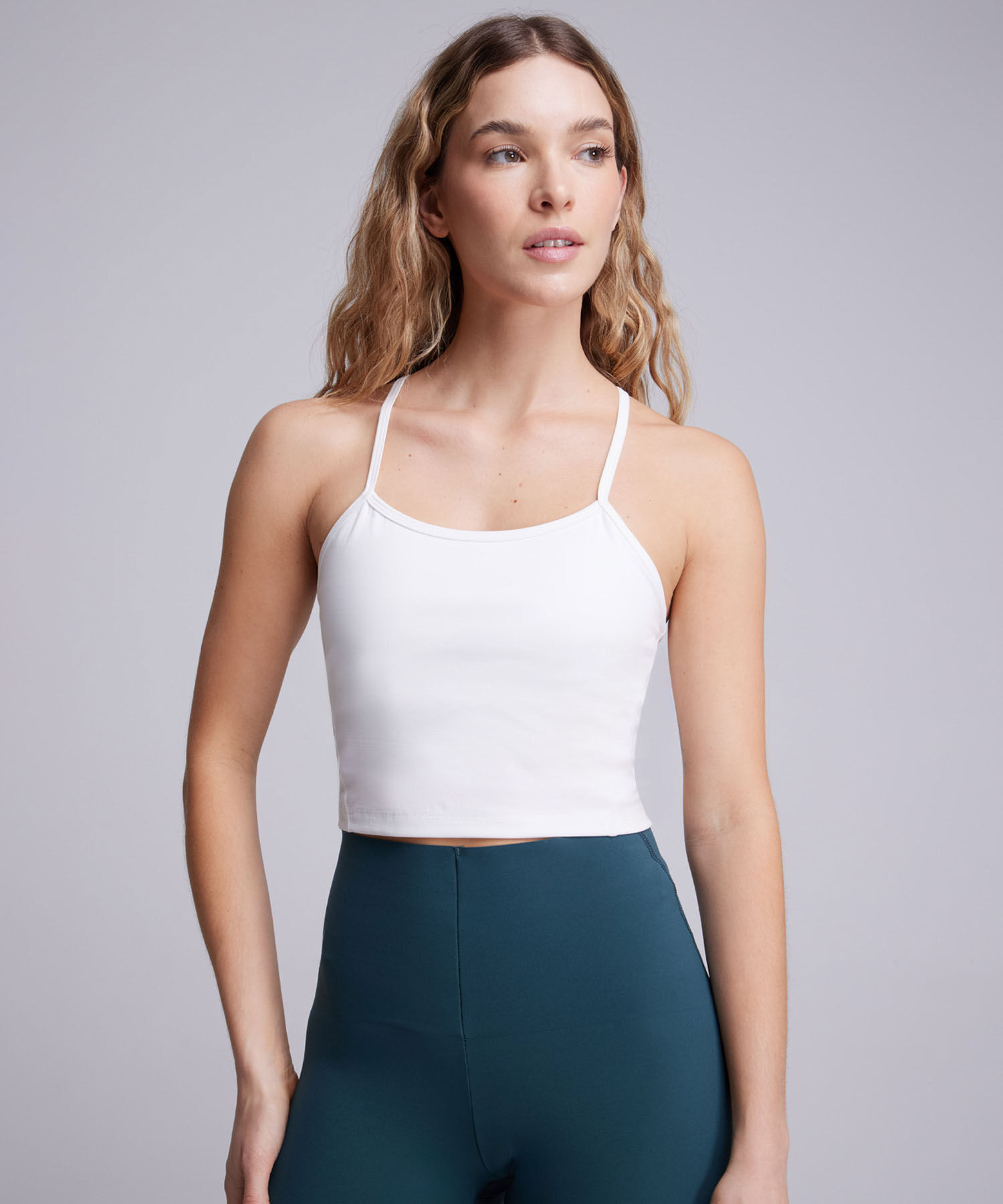 Camiseta Para Mujer Marfil