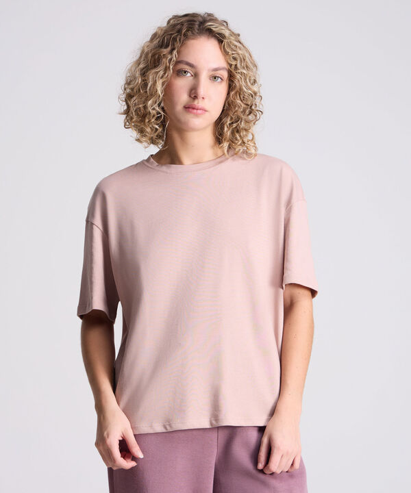 Camiseta Para Mujer Rosado image number null