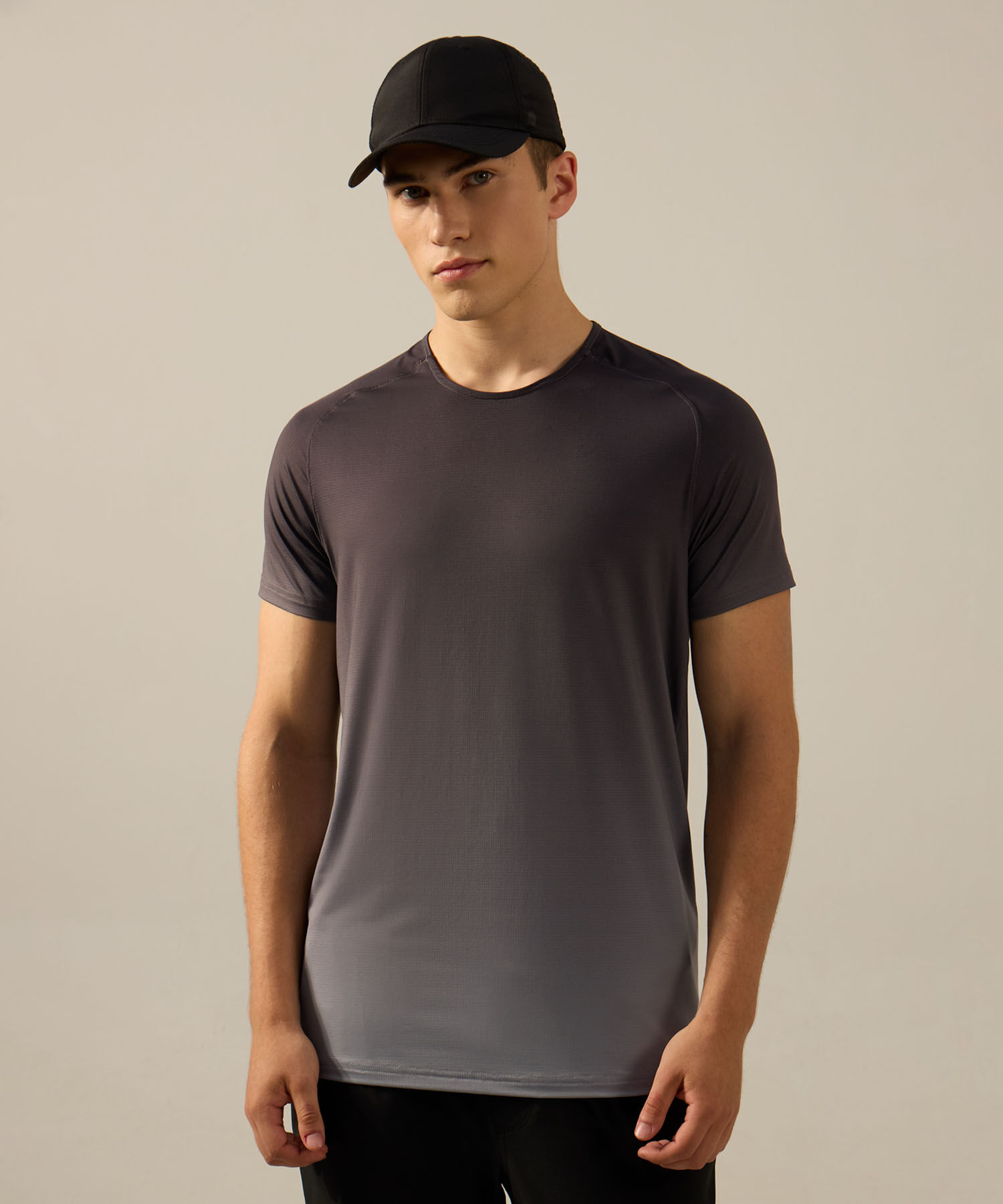 Camiseta Para Hombre Gris