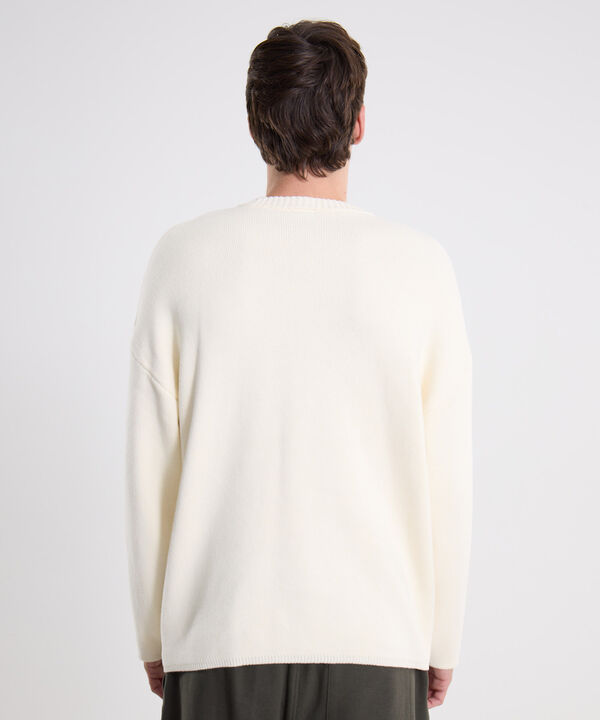 Saco Para Hombre Crema