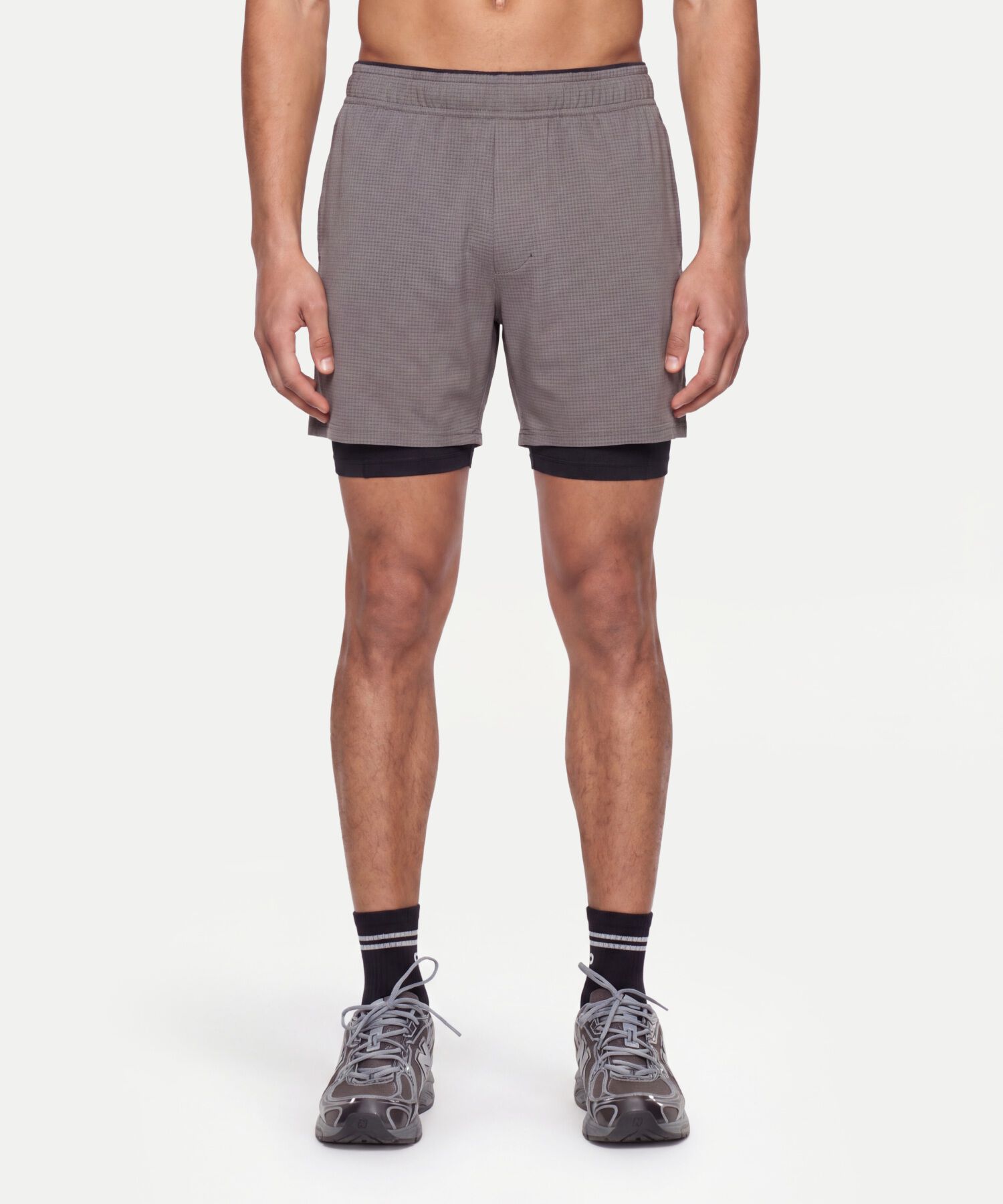 Bermuda Para Hombre GrisOscuro