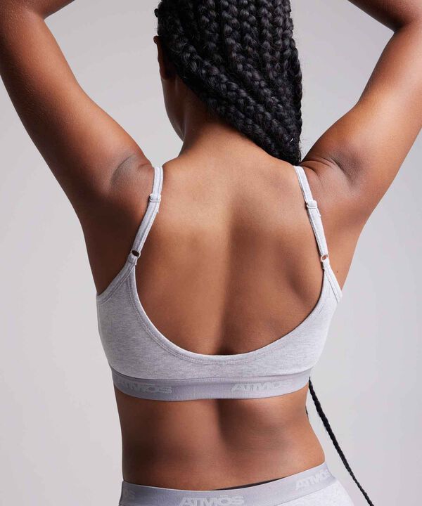 Top Para Mujer Gris image number null