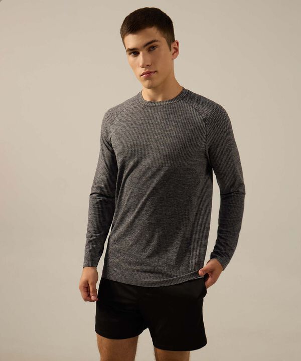 Camiseta Para Hombre Negro