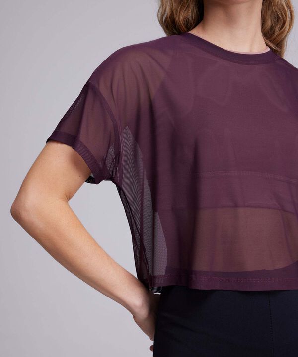 Camiseta Para Mujer Morado