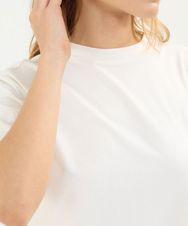 Camiseta Para Mujer Marfil image number null