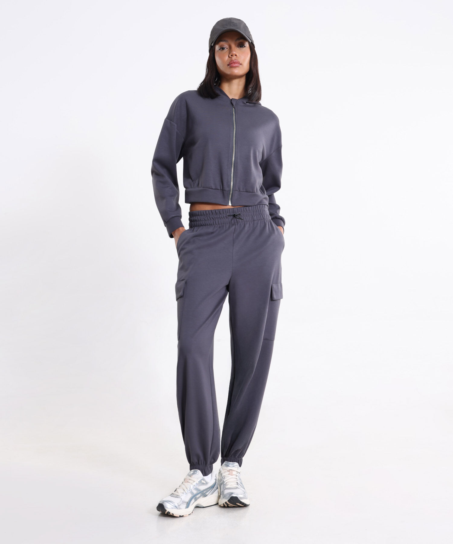 Buzo Para Mujer GrisOscuro