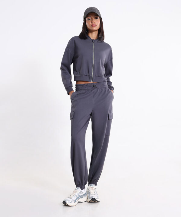 Buzo Para Mujer GrisOscuro