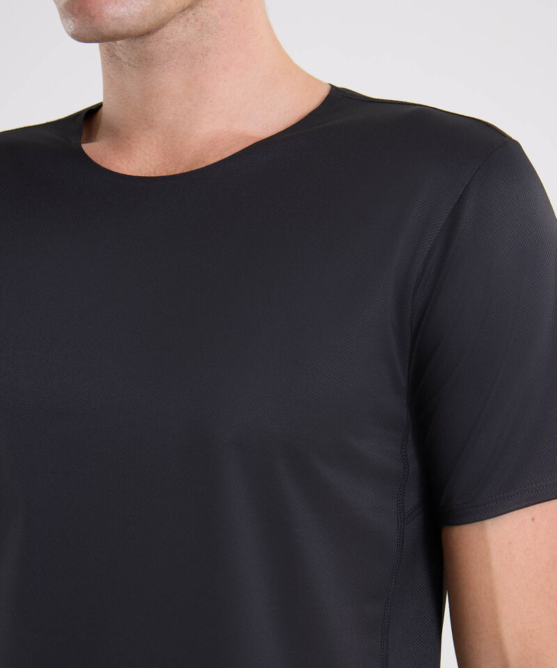 Camiseta Para Hombre Negro
