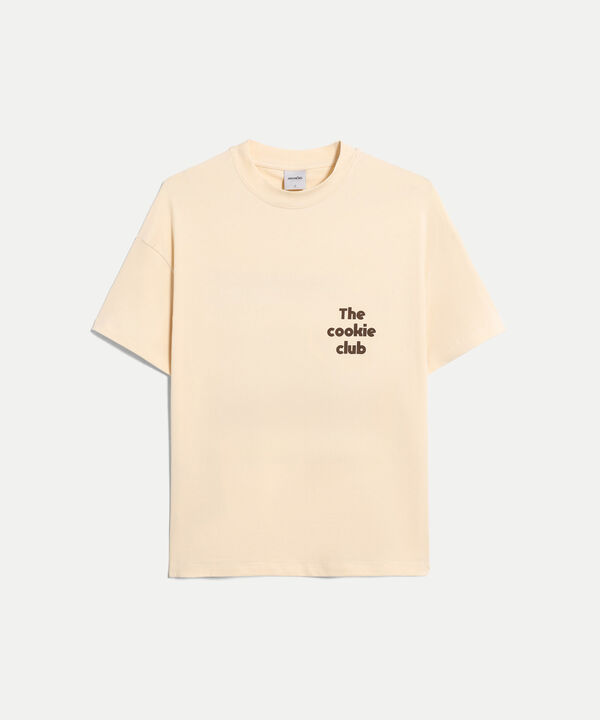 Camiseta Para Mujer Crema image number null