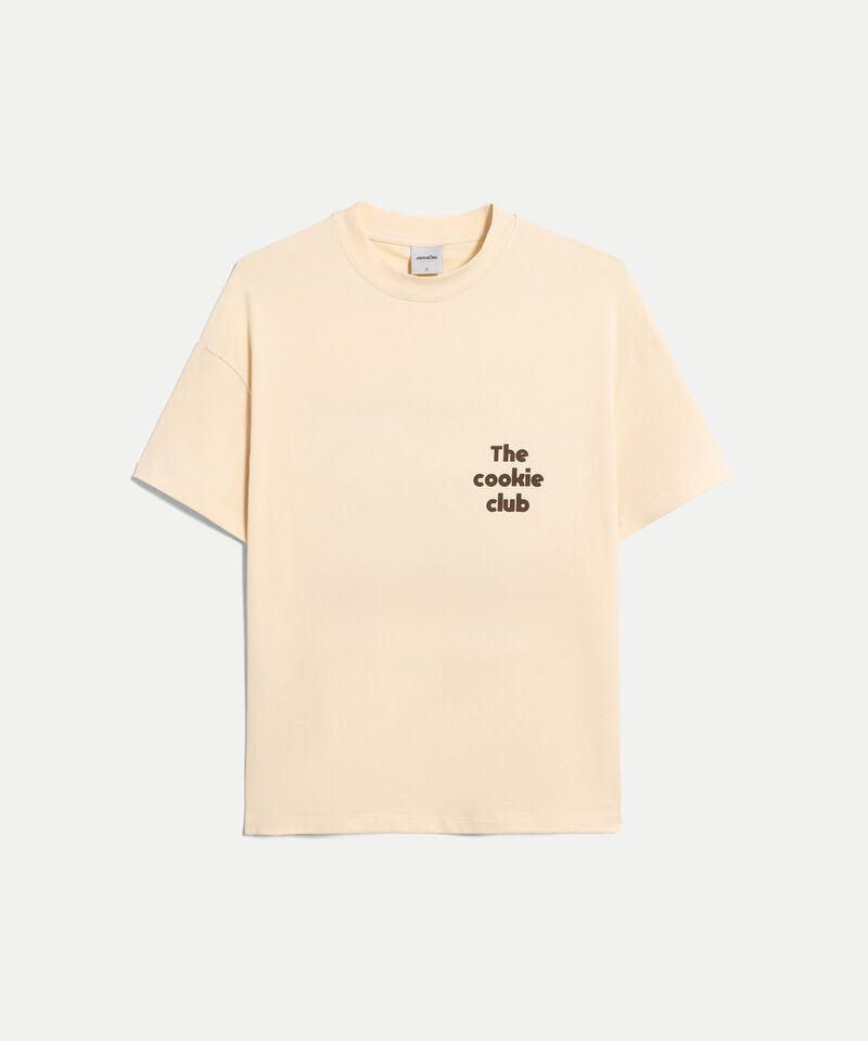 Camiseta Para Mujer Crema