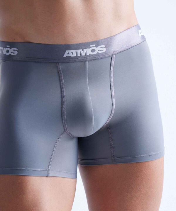 Boxer Para Hombre Gris