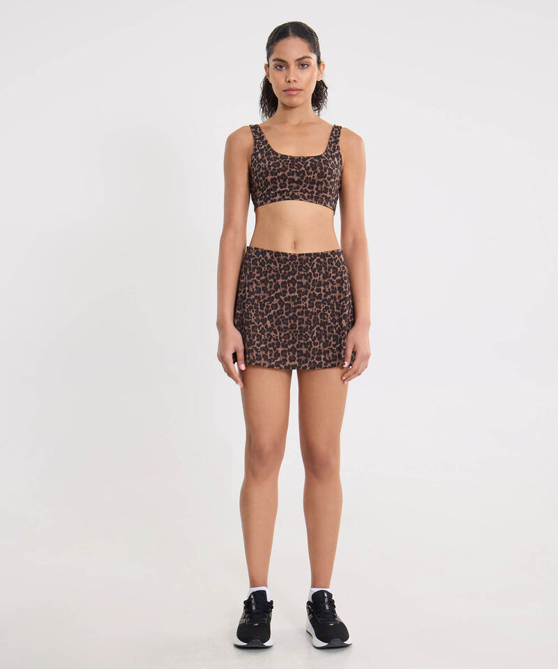 Falda Para Mujer CafeOscuro