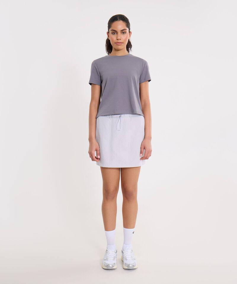 Camiseta Para Mujer Gris