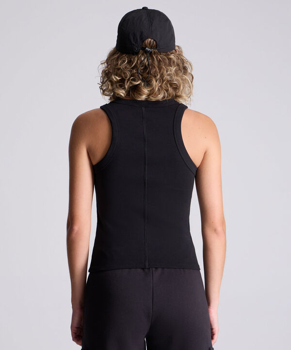 Camiseta Para Mujer Negro