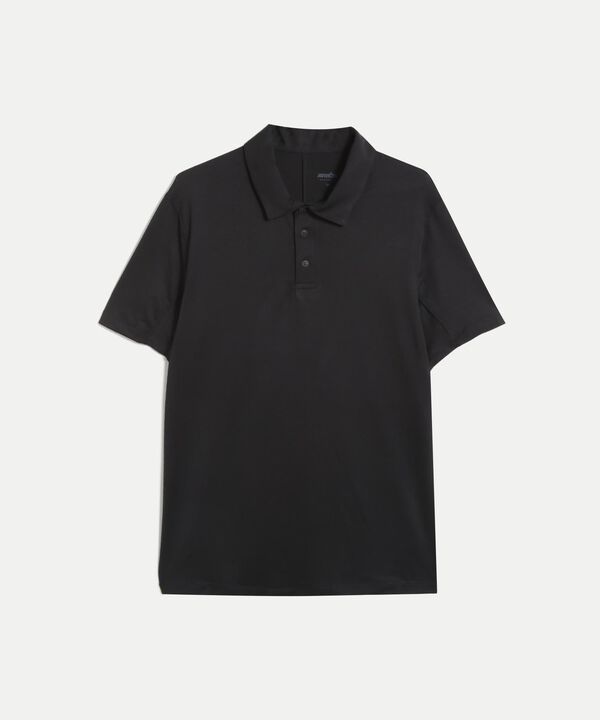 Polo Para Hombre Negro image number null