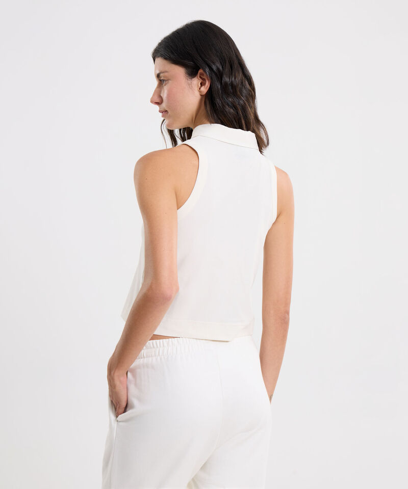 Polo Para Mujer Marfil