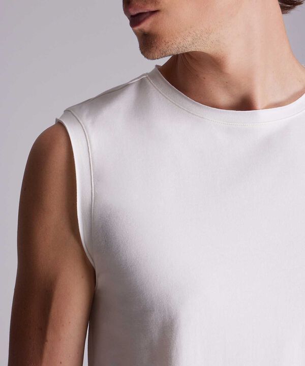 Camiseta Para Hombre Marfil
