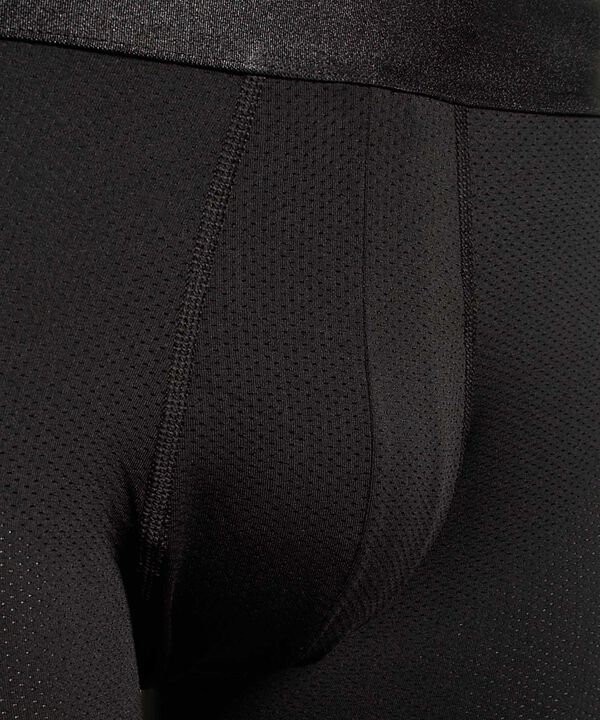 Boxer Para Hombre Negro image number null