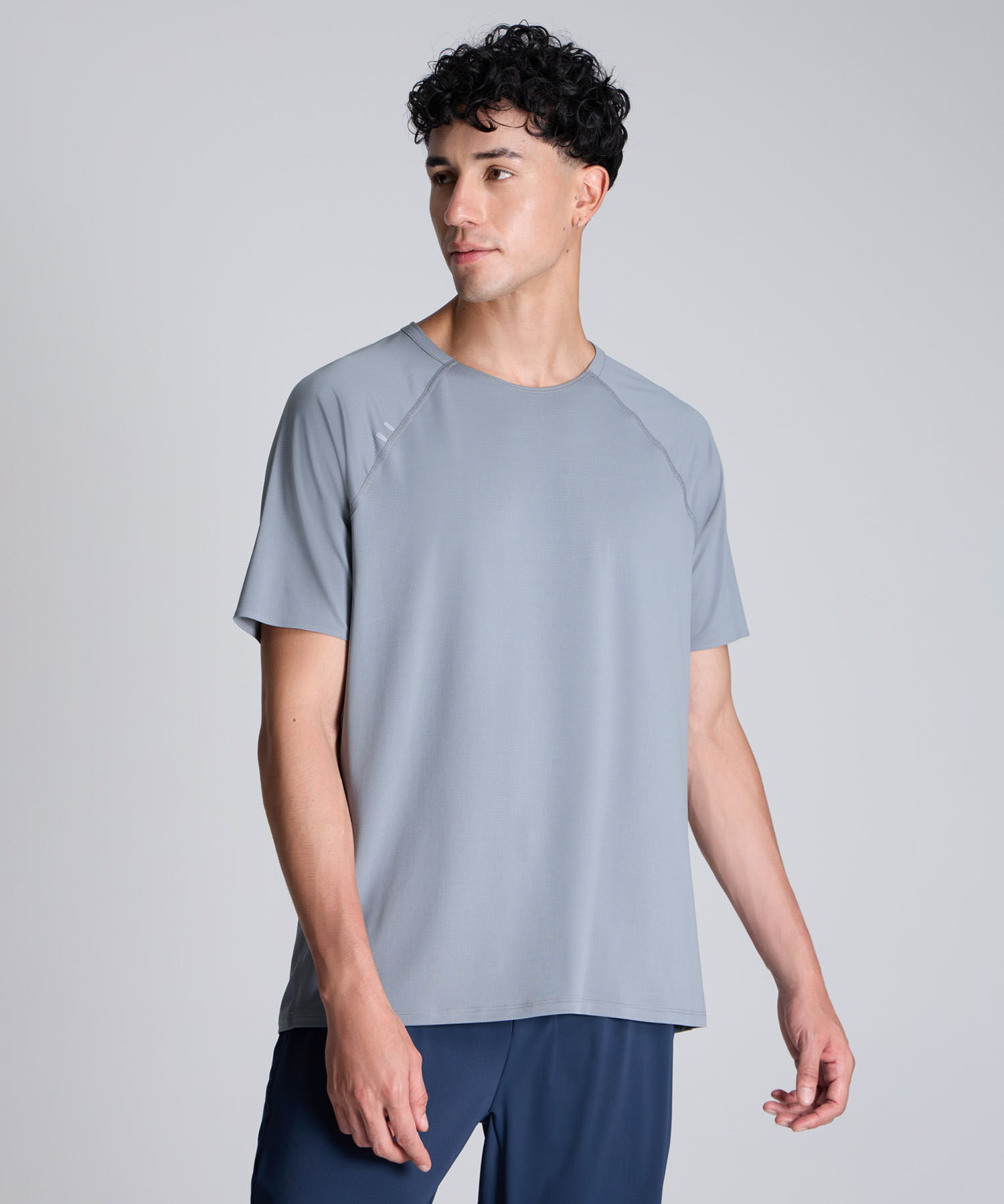 Camiseta Para Hombre Gris