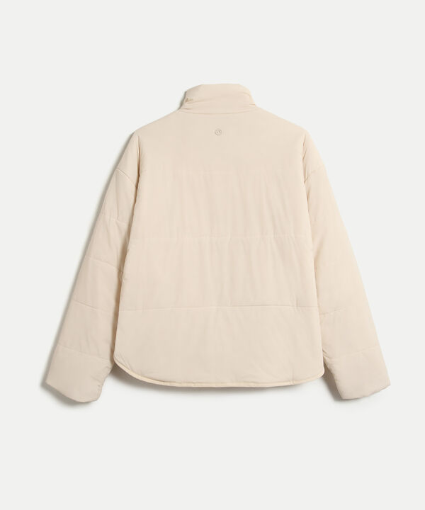 Chaqueta Para Mujer Crema