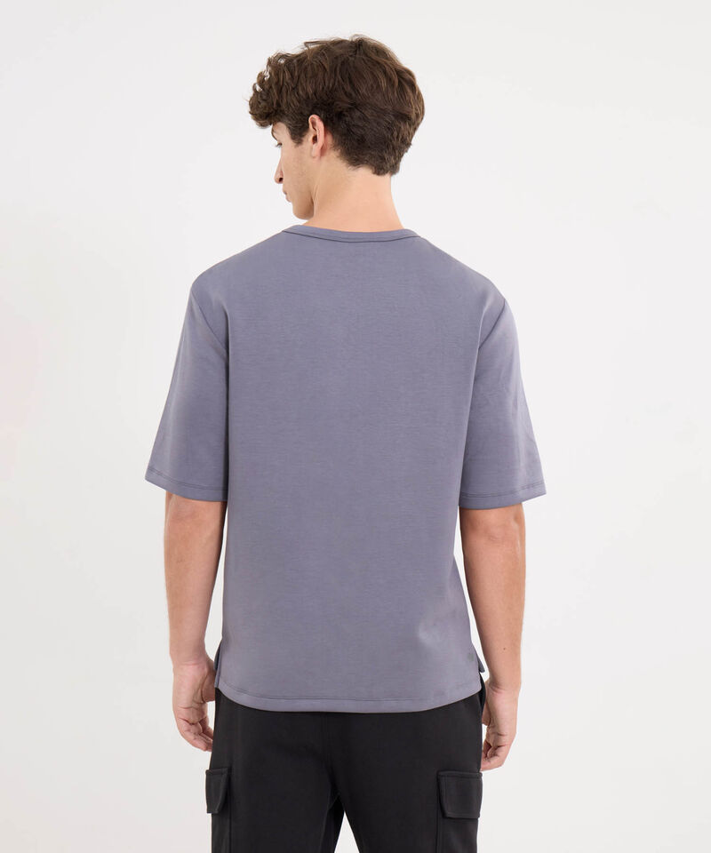 Camiseta Para Hombre Gris