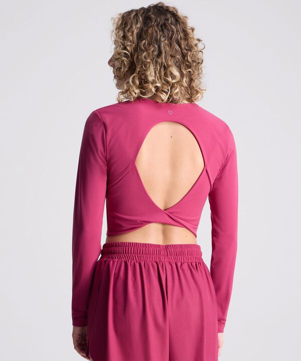 Camiseta Para Mujer Fucsia