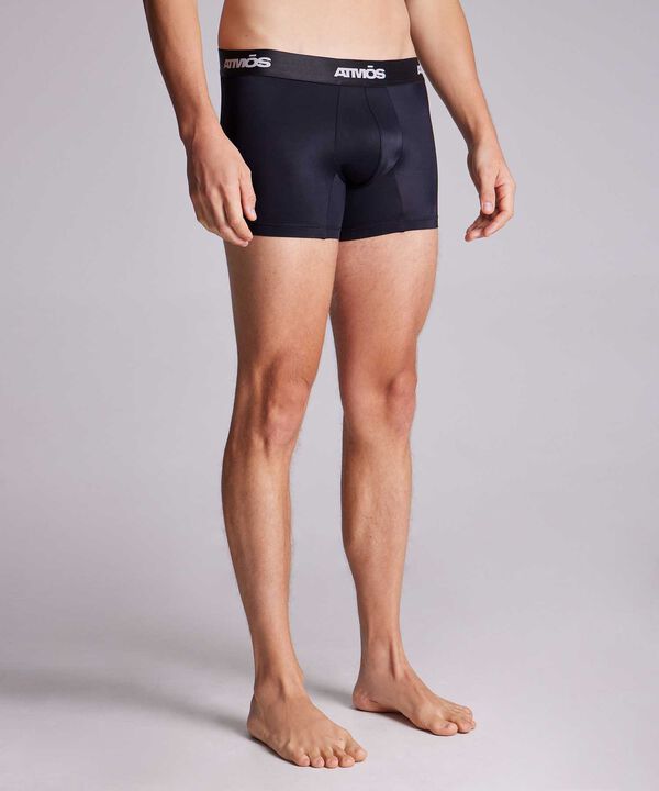 Boxer Para Hombre Negro image number null