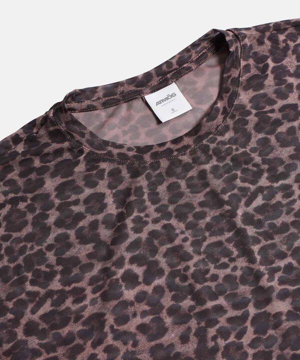 Camiseta Para Mujer CafeOscuro image number null
