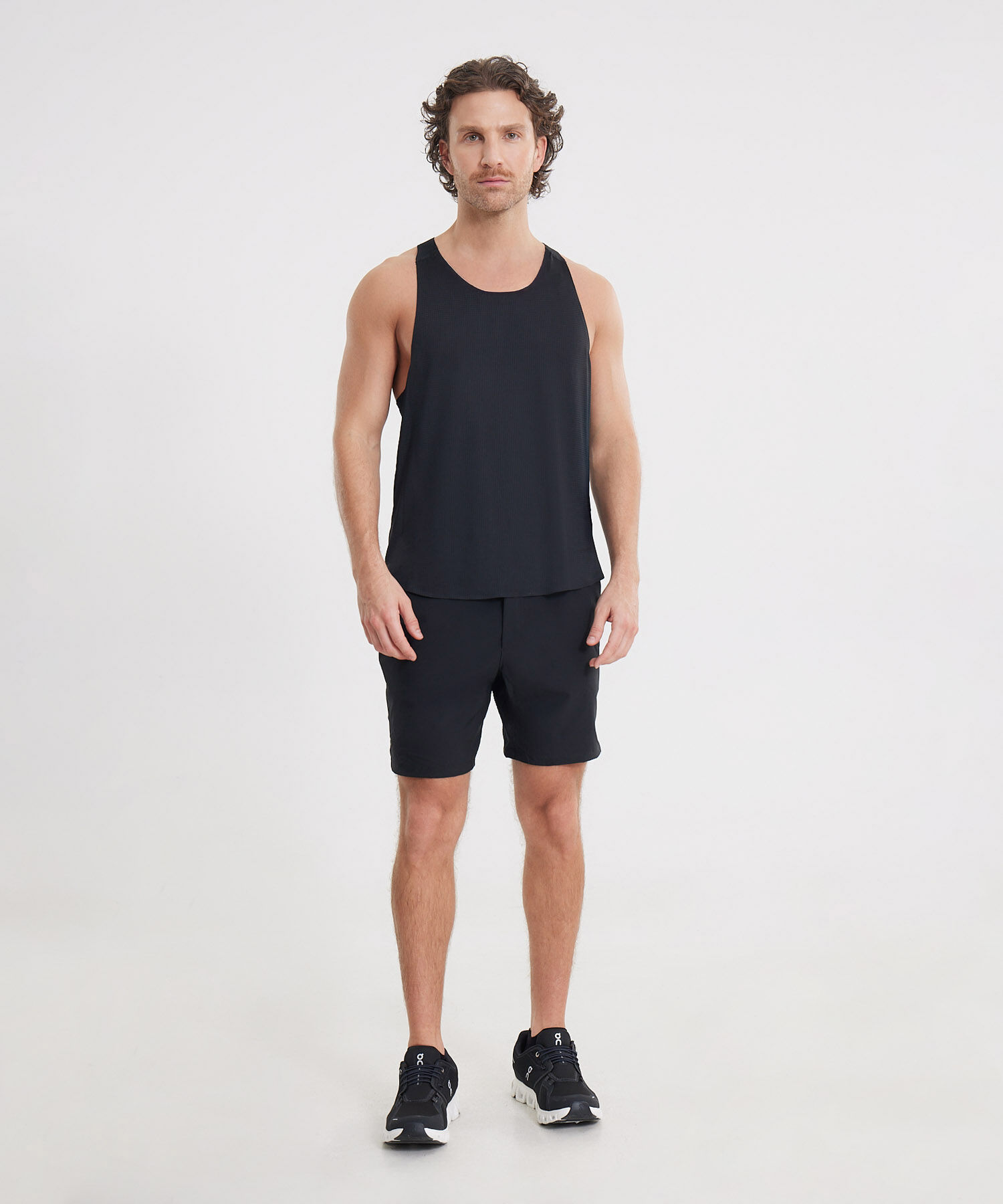 Camiseta Para Hombre Negro