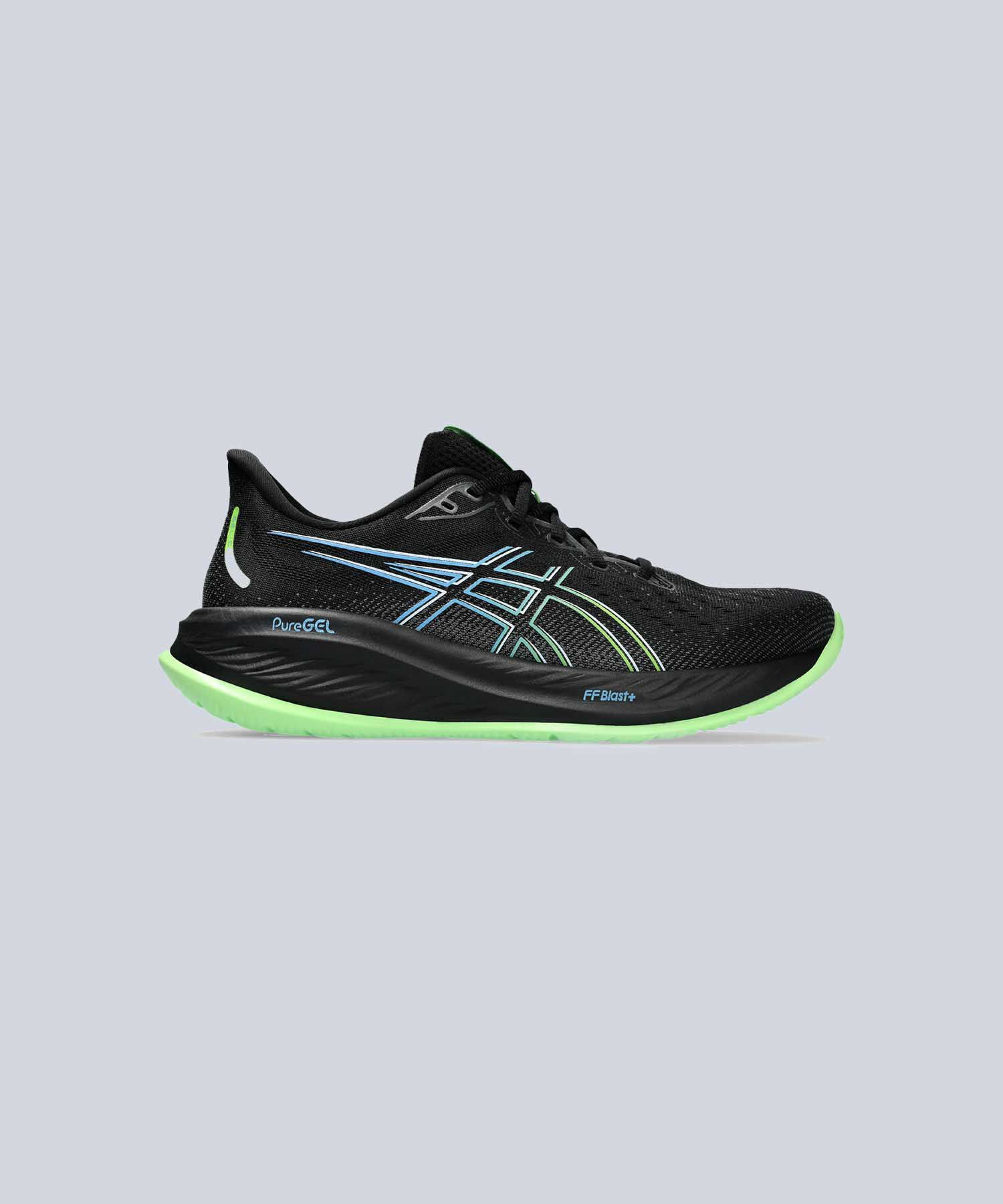 Tenis asics negros discount