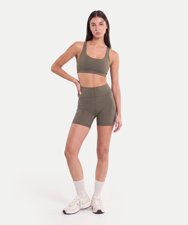 Short Para Mujer Verde image number null