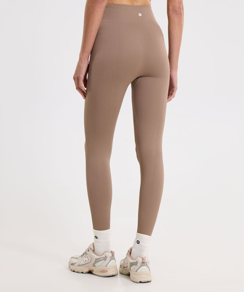 Leggins Seamless Acanalado, CafeClaro