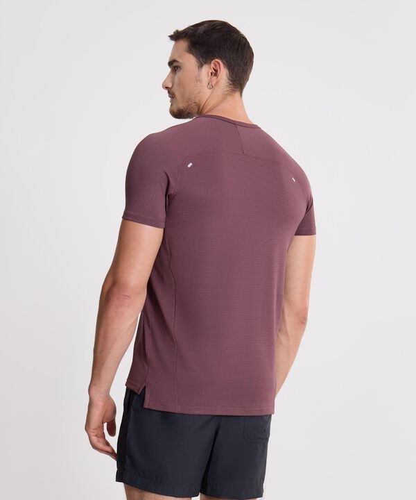 Camiseta Para Hombre Morado image number null
