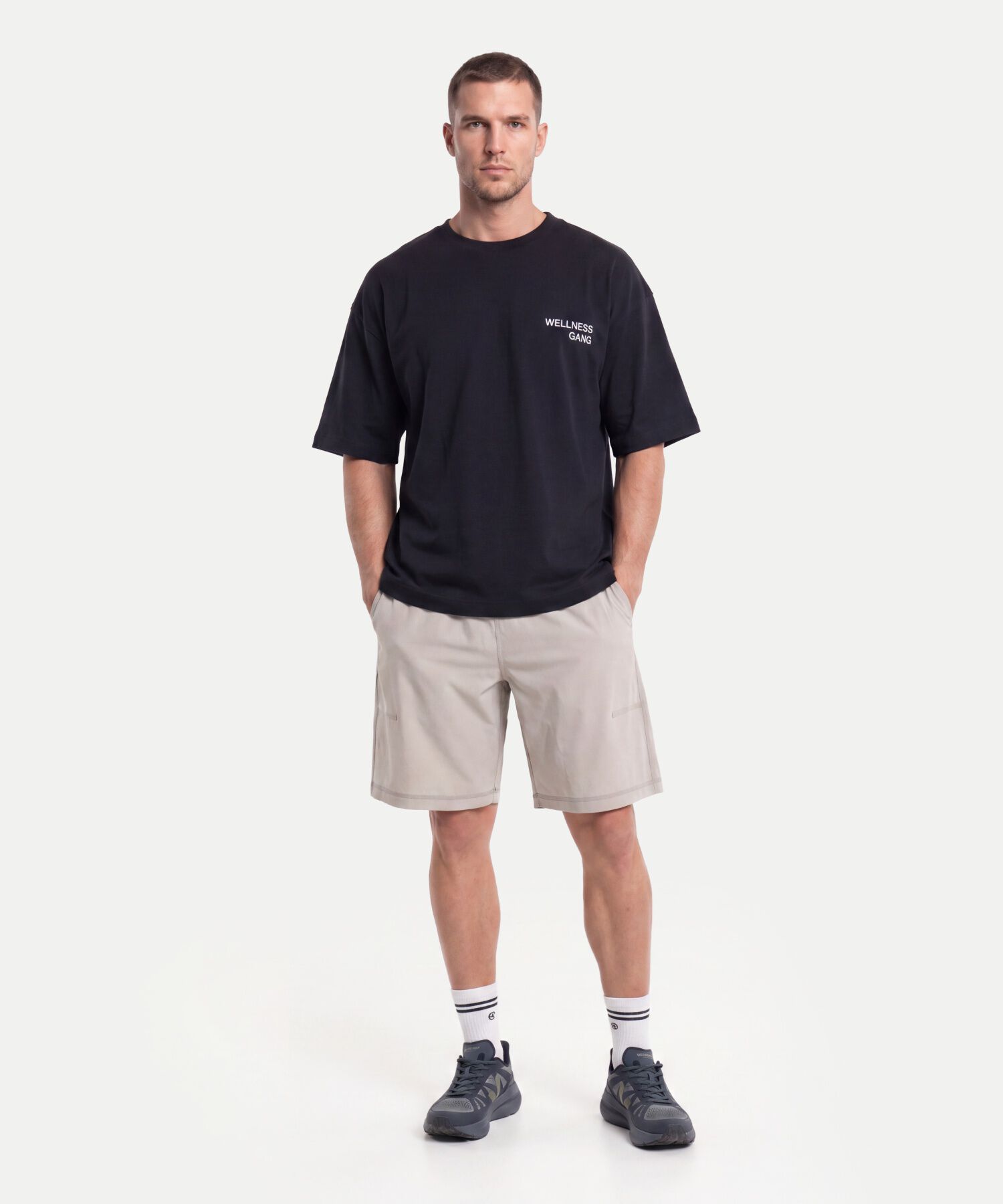 Camiseta Para Hombre Negro