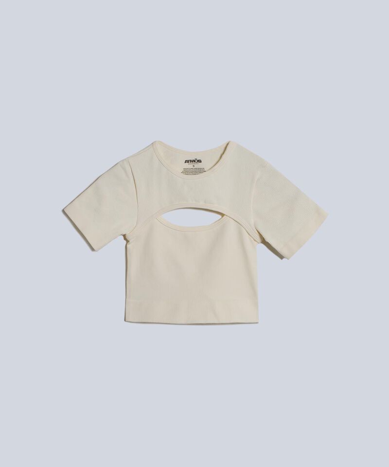 Camiseta Para Mujer Marfil