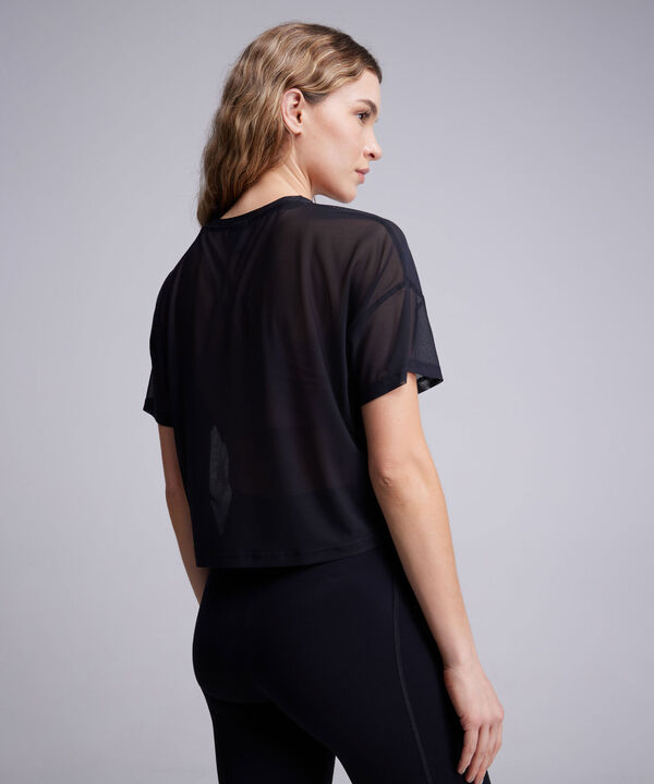 Camiseta Para Mujer Negro image number null