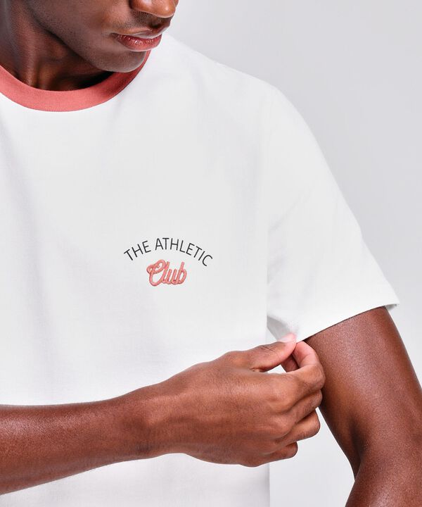 Camiseta Para Hombre Marfil image number null