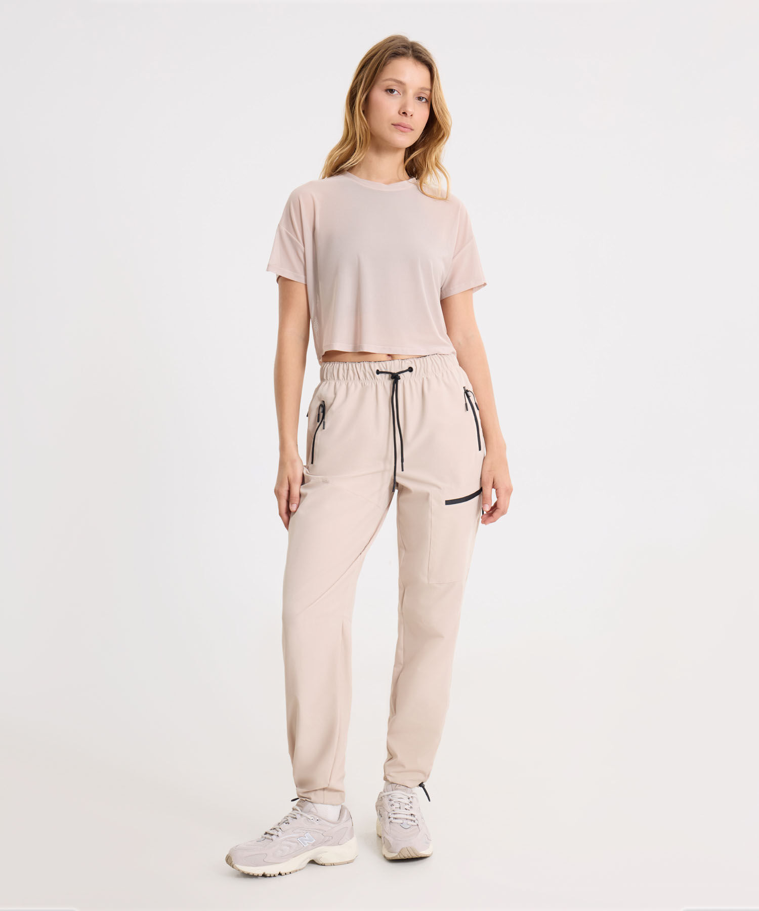 Camiseta Para Mujer Beige