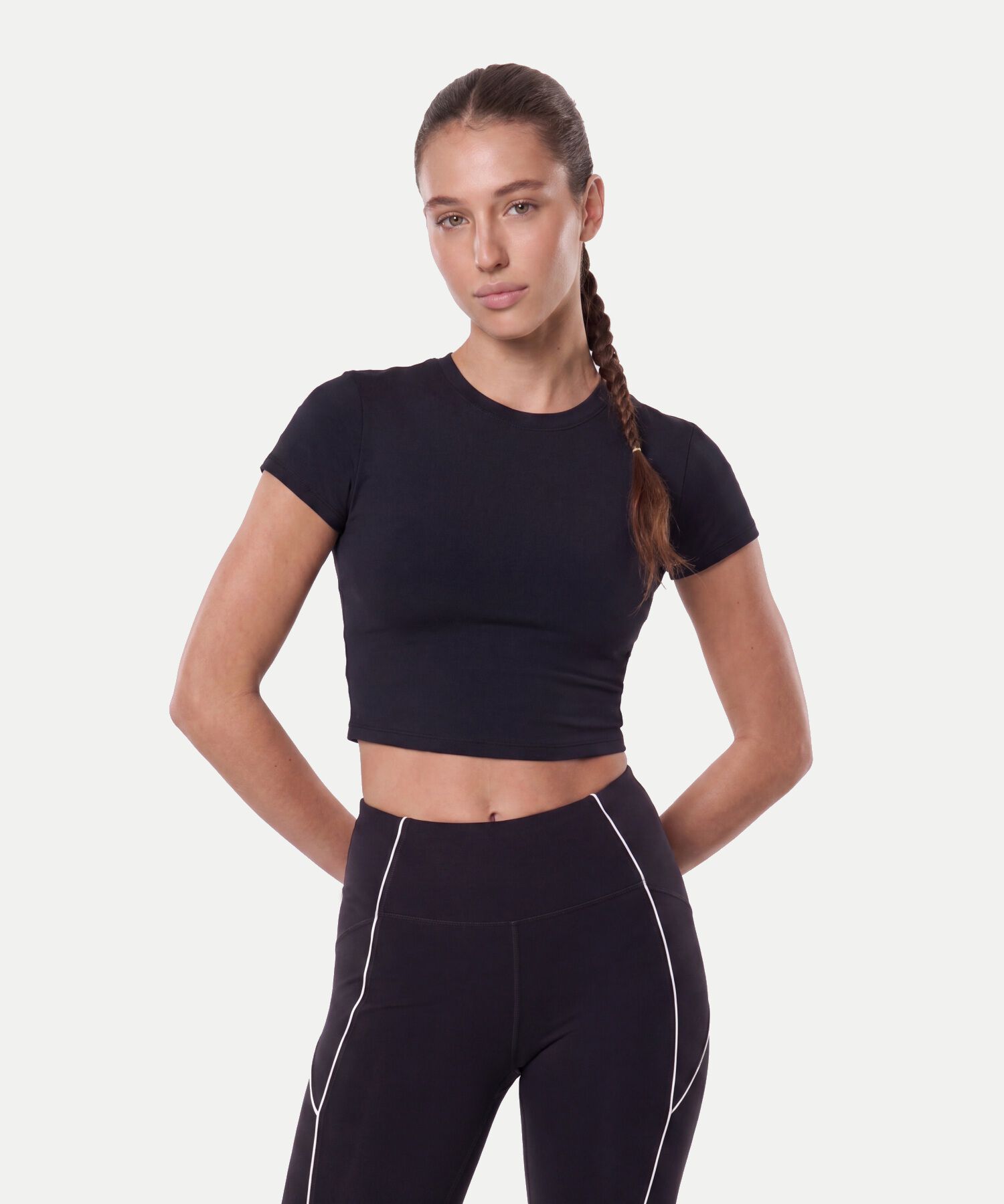 Camiseta Para Mujer Negro