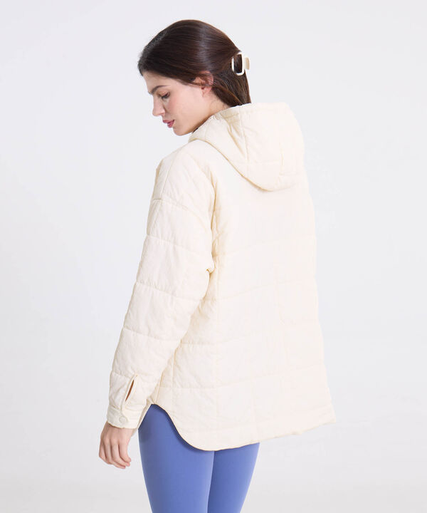 Chaqueta Para Mujer Crema
