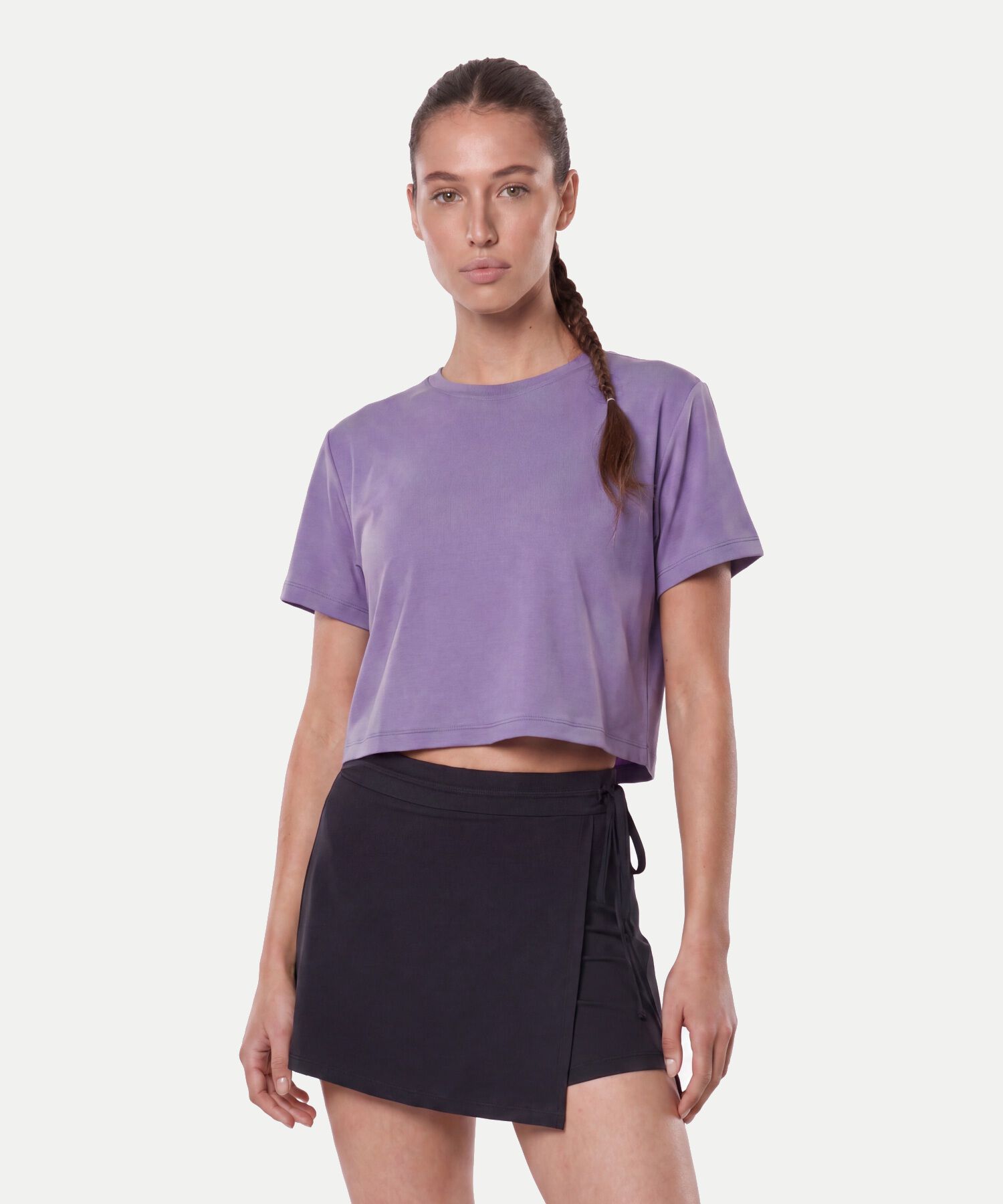 Camiseta Para Mujer Morado