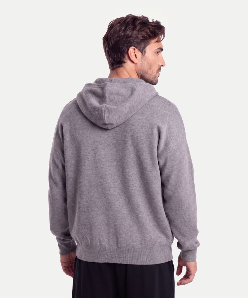 Buzo Para Hombre Gris